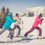 Yoga auf der Skipiste