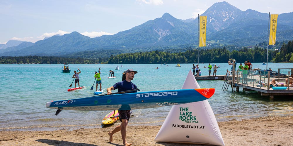 Alpenstadt Villach wird zum Paddelzentrum Villach 2 Paddelzentrum Villach