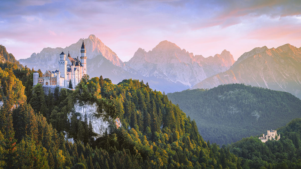 Schlösser-Tour durch die deutschen Alpen Neuschwanstein