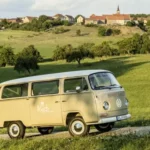 Auszeit in den Alpen VW Bully Kloster Hornbach