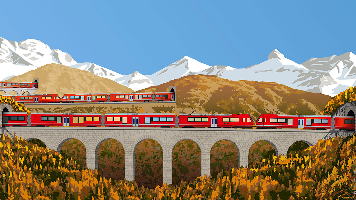 Weltrekordversuch der Rhätischen Bahn 6 Weltrekordversuch der Rhätischen Bahn