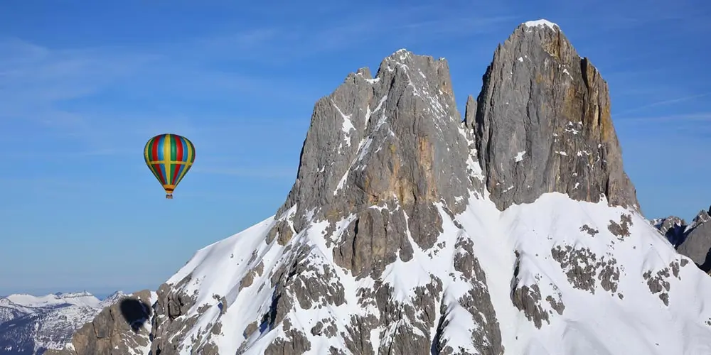 Paradies für Heißluftballon-Enthusiasten in den Alpen 4 Heißluftballon Bischofsmütze Filzmoos