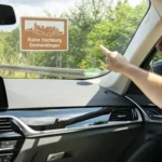 Anreise in die Alpen Hinweisschilder