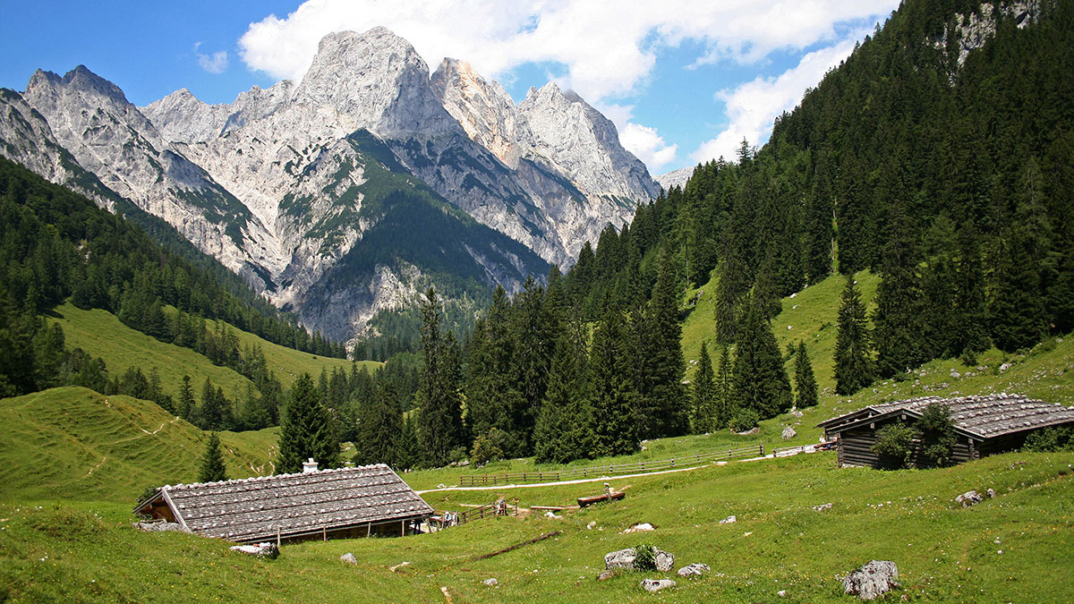 Nationalpark Berchtesgaden – Deutschlands alpine Schutzregion 1 Nationalpark Berchtesgaden Almenlandschaft