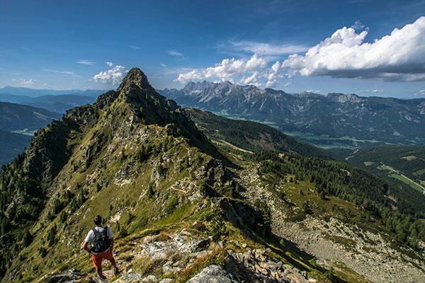 Hoch über den Alpen 3 Planai Höhenweg