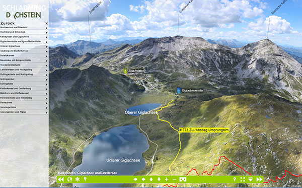 Hoch über den Alpen 2 Hoch über den Alpen 201907 schladming dastein von oben
