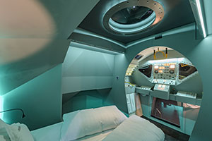 Weltraumzimmer im Hotel Oberwirt in Steinegg 