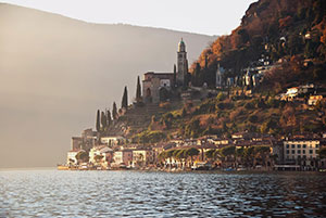 Morcote am Tessiner Luganersee 