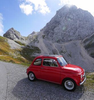 Alpenpässe in Slowenien