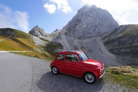 Alpenpässe in Slowenien