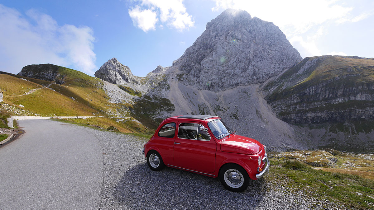 Alpenpässe in Slowenien