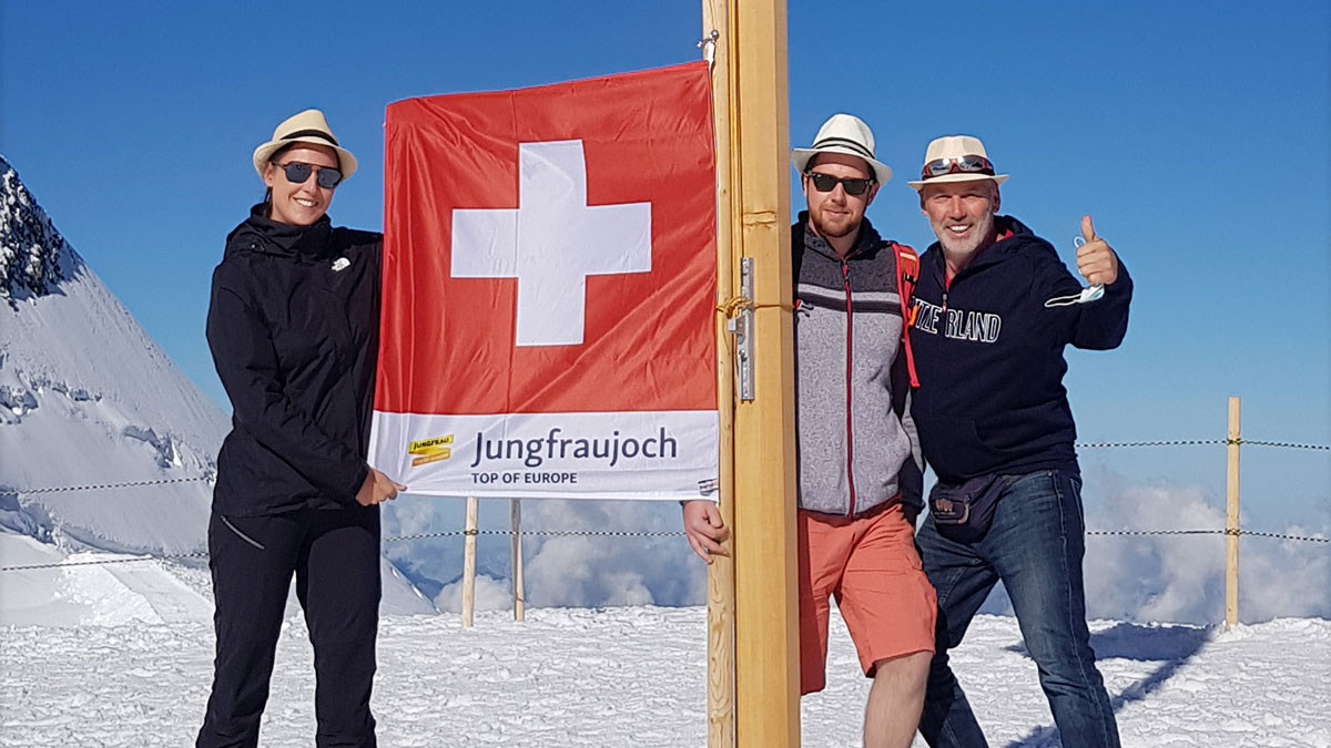 Top of Europe am Jungfraujoch 1 Jungfraujoch Schweiz Alpen
