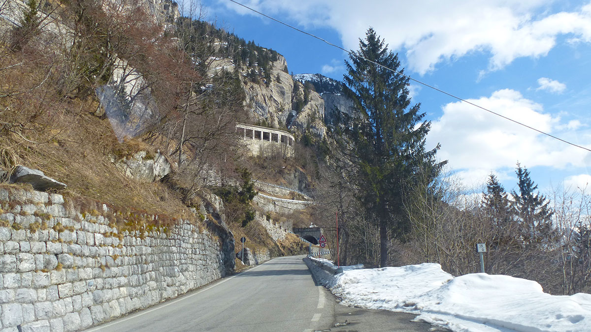 Nach Felssturz: Plöckenpass-Sperrung auch in 2024 3 Plöckenpass-Sperrung