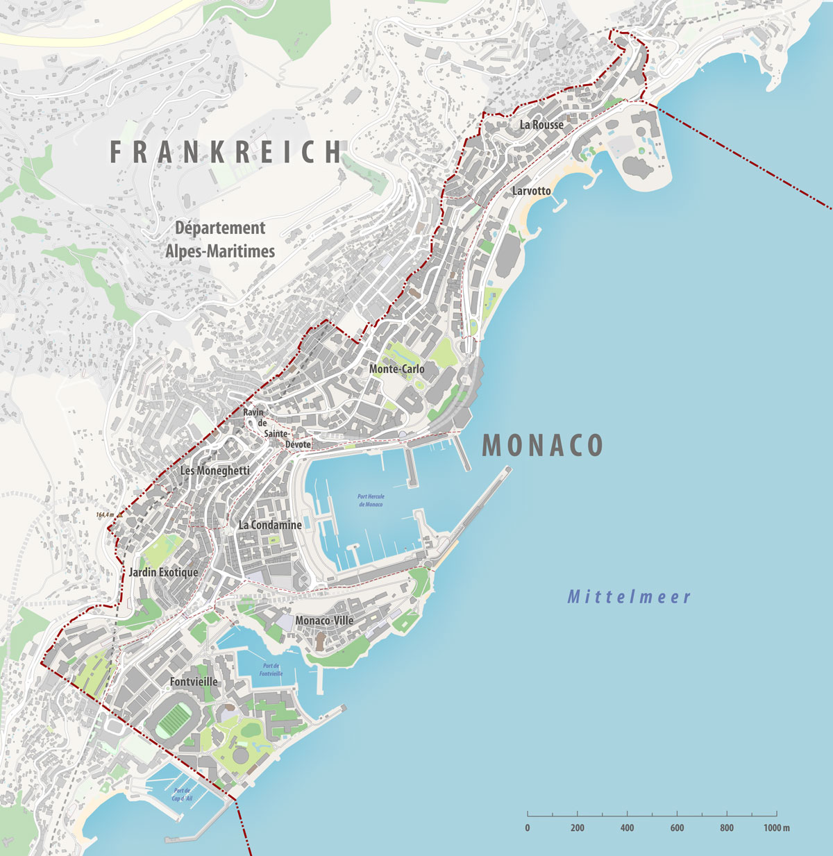 Die Alpen im Fürstentum Monaco 2 Fürstentum Monaco Alpen