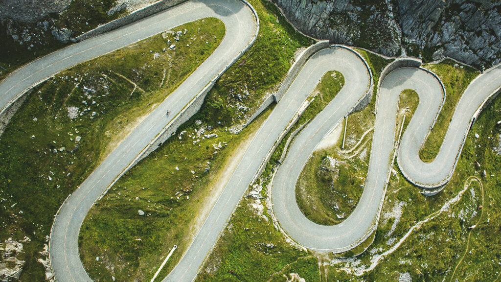 Die Schweizer Alpen 4 Schweizer Alpen Tremola Gotthardpass