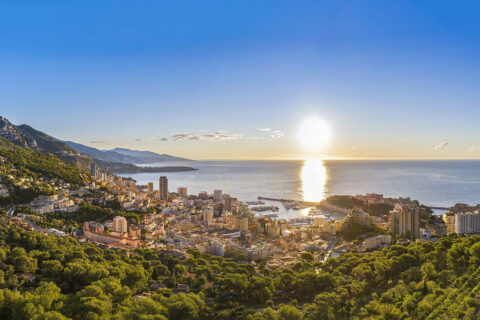 Fürstentum Monaco Alpen