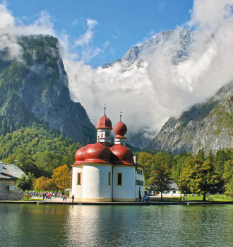 in den deutschen Alpen