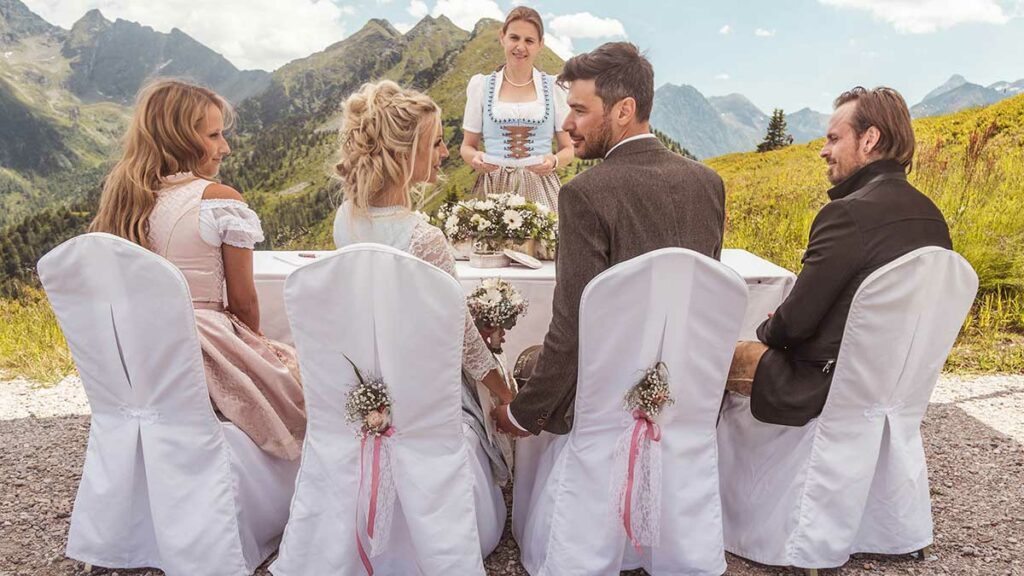 Hochzeit am Berg beschert Gipfelglück 3 Hochzeit am Berg