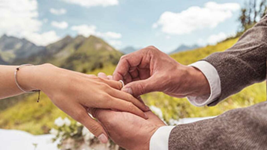 Hochzeit am Berg beschert Gipfelglück 2 Hochzeit am Berg