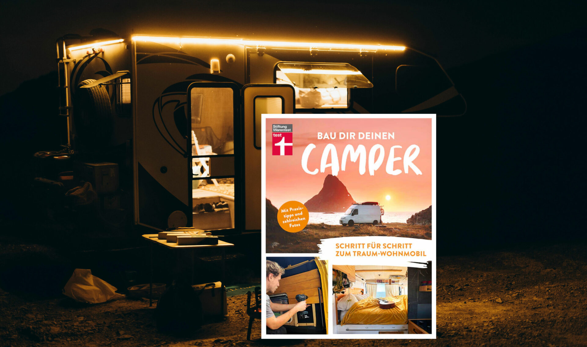 Cover des Buches Bau Dir Deinen Camper