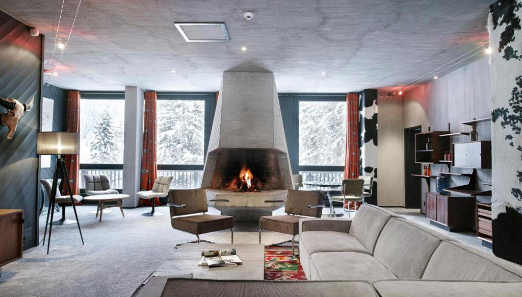 15 Erholungsorte, die Stil und Zeitgeist atmen 14 Gemütliche Atmosphäre verströmt der Kamin